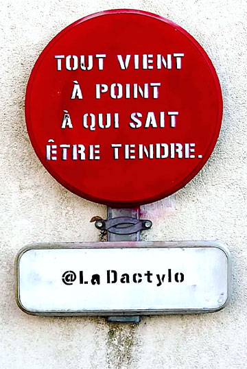 L'une des œuvres de La Dactylo