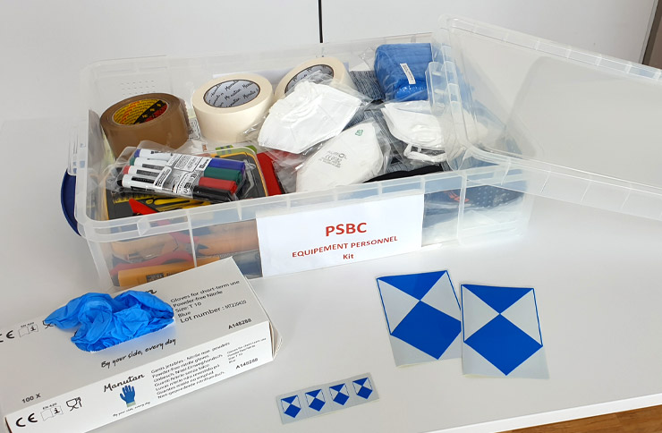 Kit de marquage des biens culturels (jour)