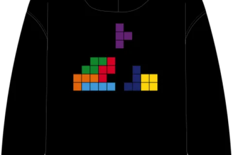Hoodie La Poste Tetris 