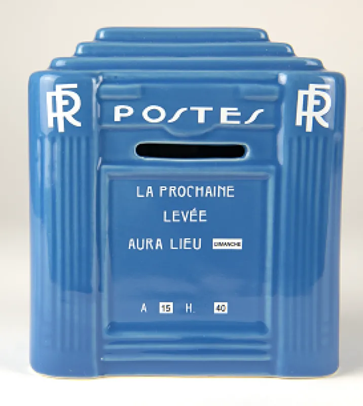 Vue 1 – Tirelire boîte aux lettres La Foulon