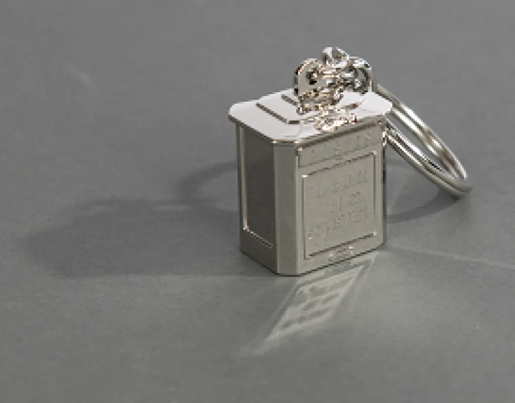 Vue 2 – Porte clefs boîte aux lettres 1918