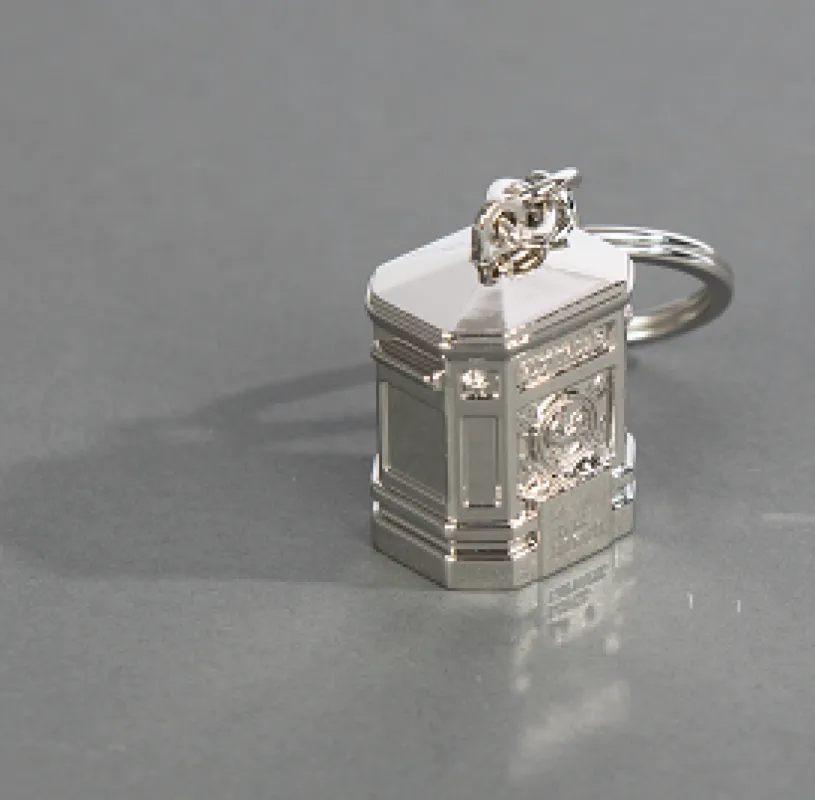 Vue 2 – Porte clefs boîte aux lettres 1925