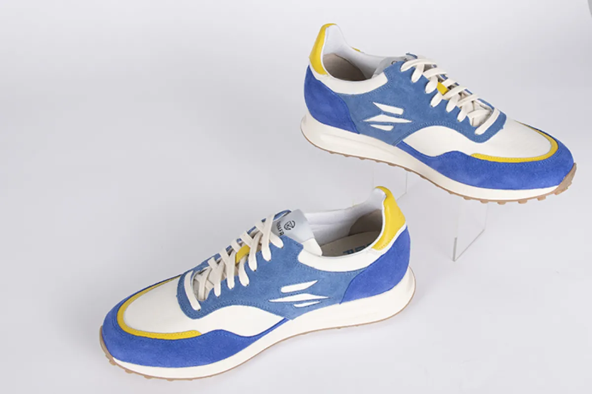 Vue 1 – chaussures bleues