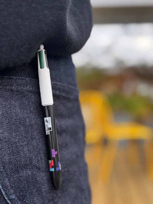 Vue 5 – Bic 4 couleurs TETRIS
