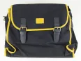 Vue 1 – Grande besace jaune bleue 